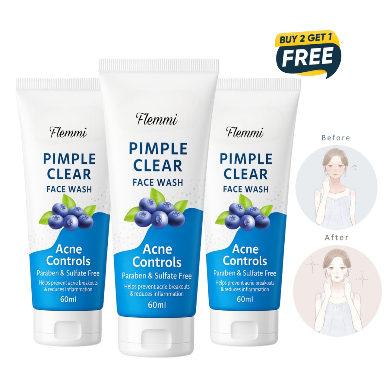 Pimple clear facewash