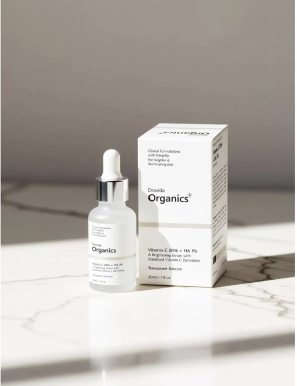 Organics Vitamin C Serum for Natural Glowing Beauty (30 ml)