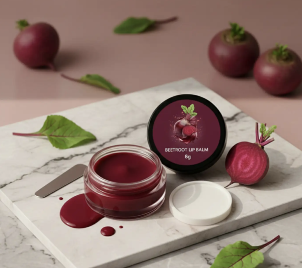 Natural Finish Beetroot Lip Balm | Smooth Hydration Beetroot (Pack of: 1, 8 g)