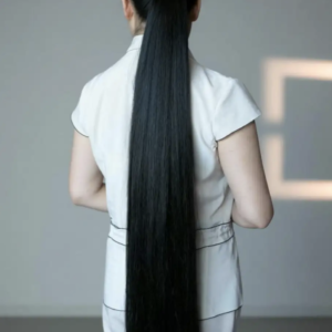 Ponytail hair extension Black Color 28 Inch Hair Extension