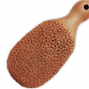 Foot Vital Pumice Stone for Feet, Foot Exfoliator Scrubber Made of Natural Terra-Cotta
