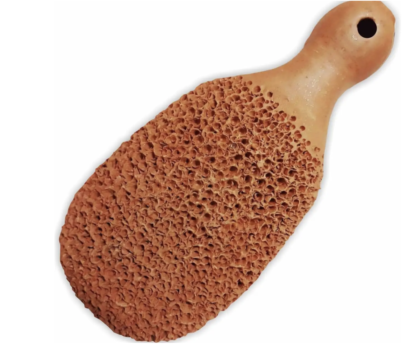 Foot Vital Pumice Stone for Feet, Foot Exfoliator Scrubber Made of Natural Terra-Cotta