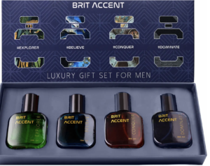Men’s Luxury Parfum Gift Set|4 x 20ml EDP| Believe, Conquer, Dominate.